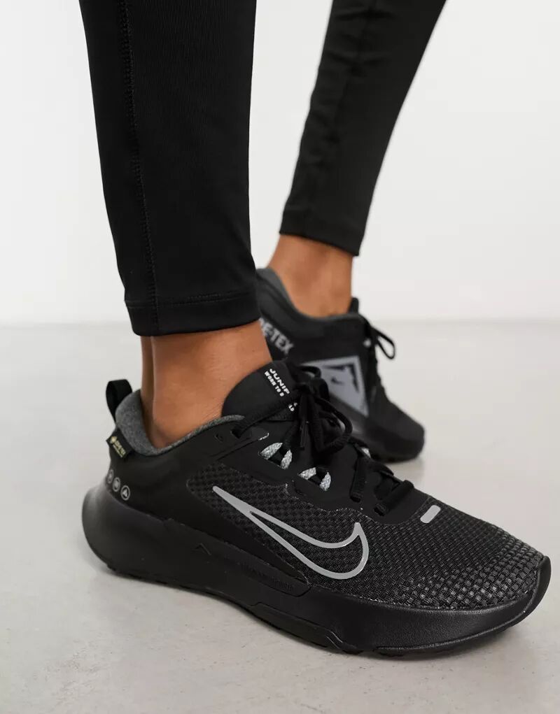 Черные кроссовки Nike Juniper Trail GTX
