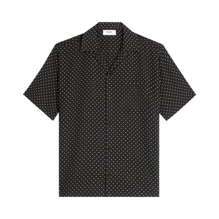 

Рубашка CELINE Hawaiian Shirt, черный