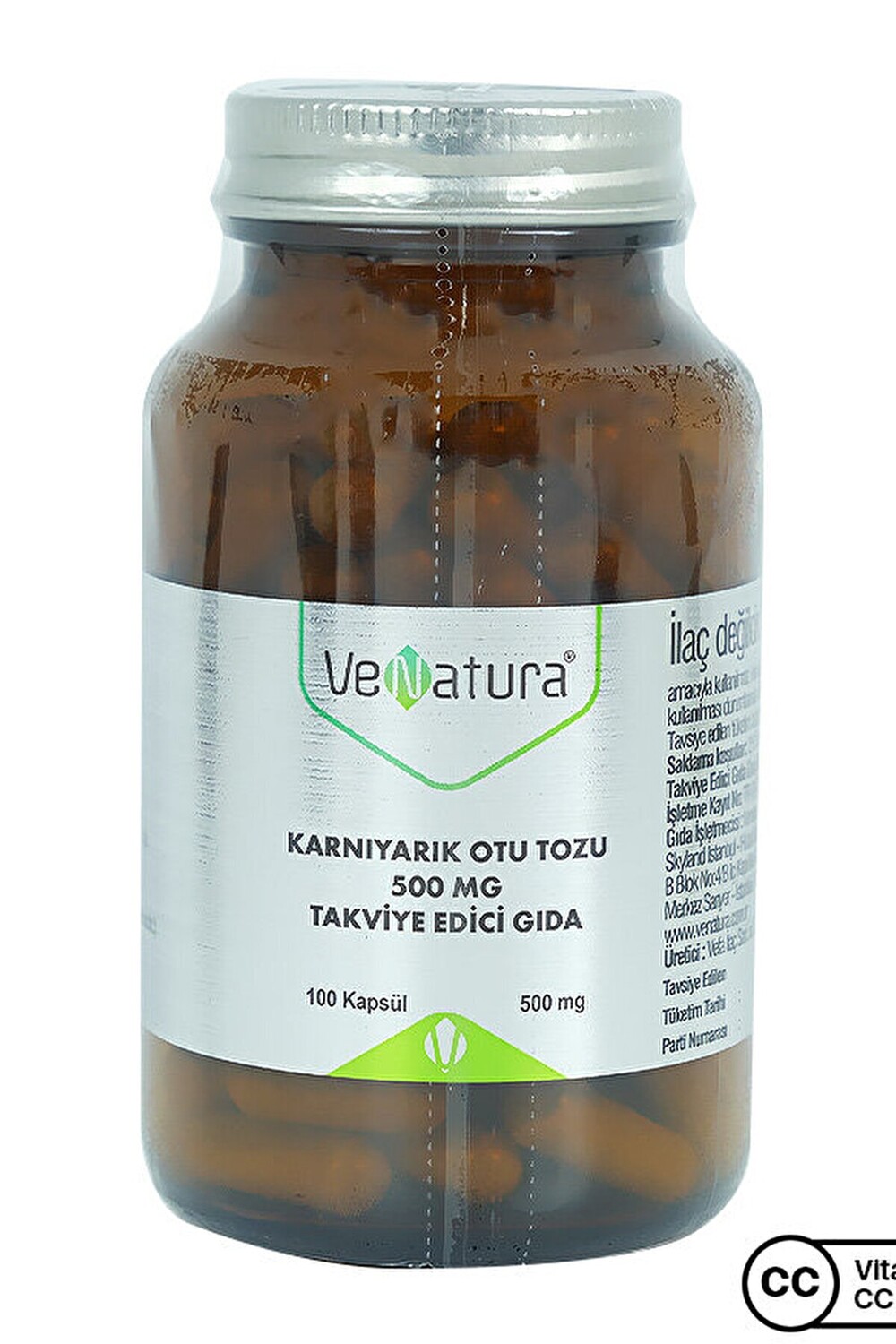

Venatura Karniyarık Herb Powder 500 мг 100 капсул