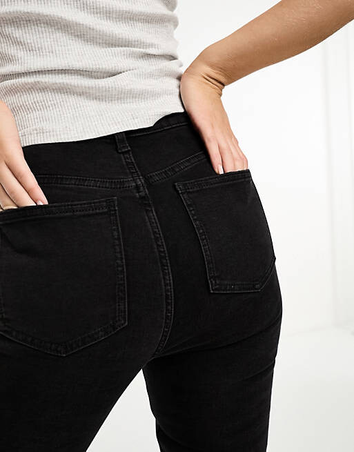 

Черные джинсы скинни ASOS DESIGN Hourglass