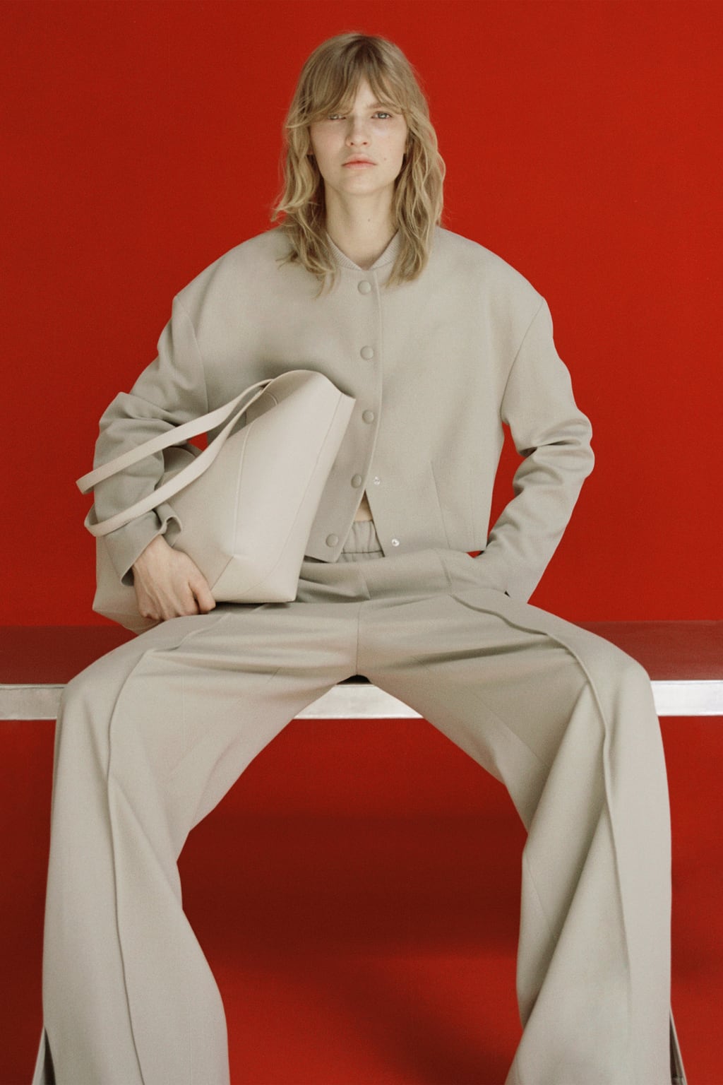 

Брюки в пижамном стиле Zw Collection ZARA