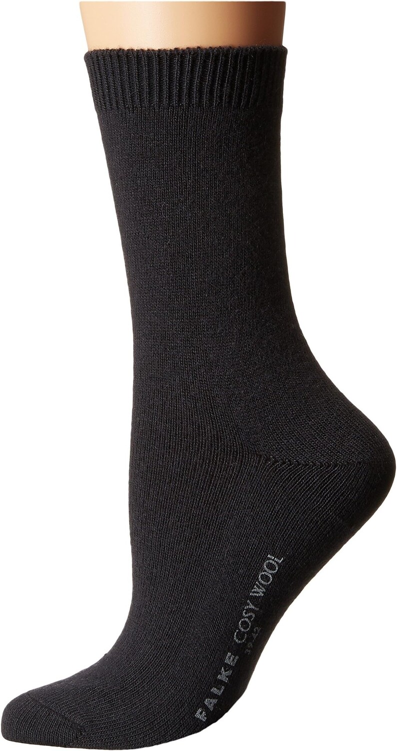 

Уютные шерстяные носки из смеси кашемира Falke, цвет Anthracite