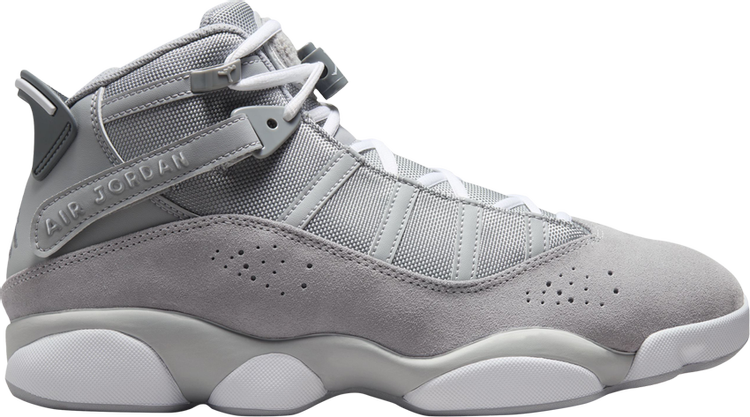 Кроссовки Jordan 6 Rings 'Wolf Grey', серый баскетбольные кроссовки jordan 6 rings unisex цвет wolf grey cool grey white