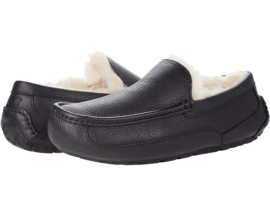 

Тапочки UGG Wide Ascot, цвет Black 1