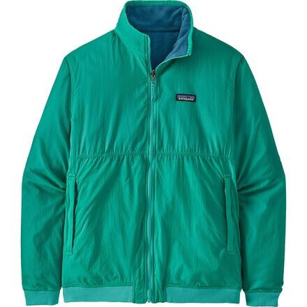 

Двусторонняя куртка Microdini с отделкой мужская Patagonia, цвет Fresh Teal