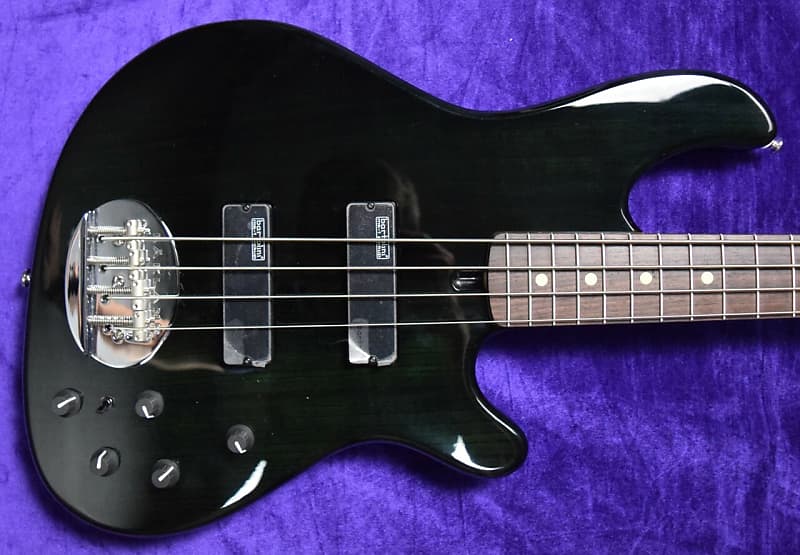 Басс гитара Lakland Skyline 44-OS, Trans Black / Rosewood басс гитара lakland skyline 44 64 gz black gloss ebony geezer butler emgs