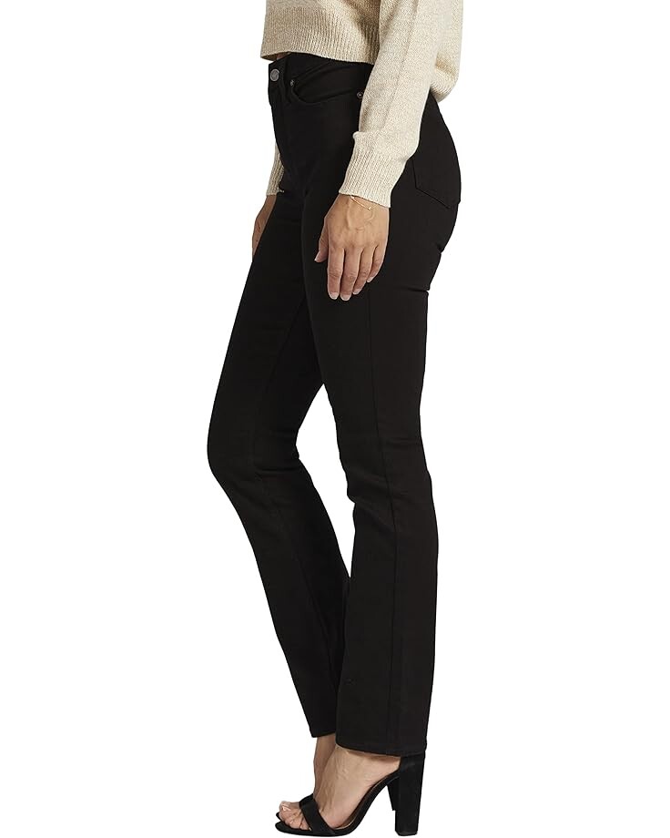 

Джинсы Silver Jeans Co. Infinite Fit High-Rise Straight Leg Jeans L88410INB531, цвет Black Wash