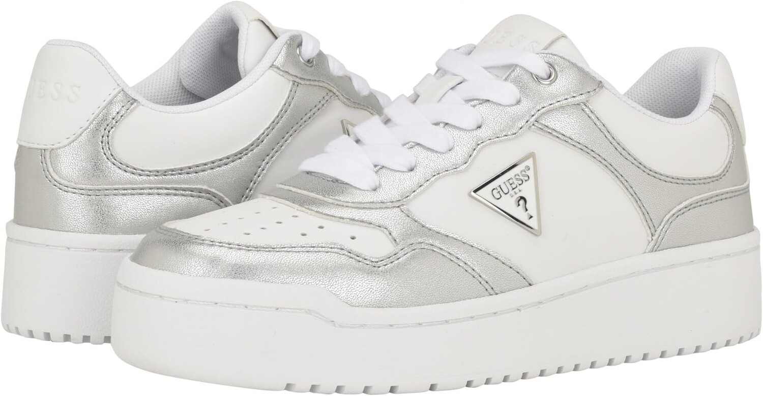 

Кроссовки Miram GUESS, цвет White/Silver Multi, Белый