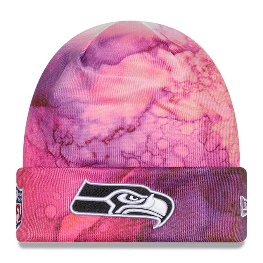 

Шапка New Era Seattle Seahawks, розовый
