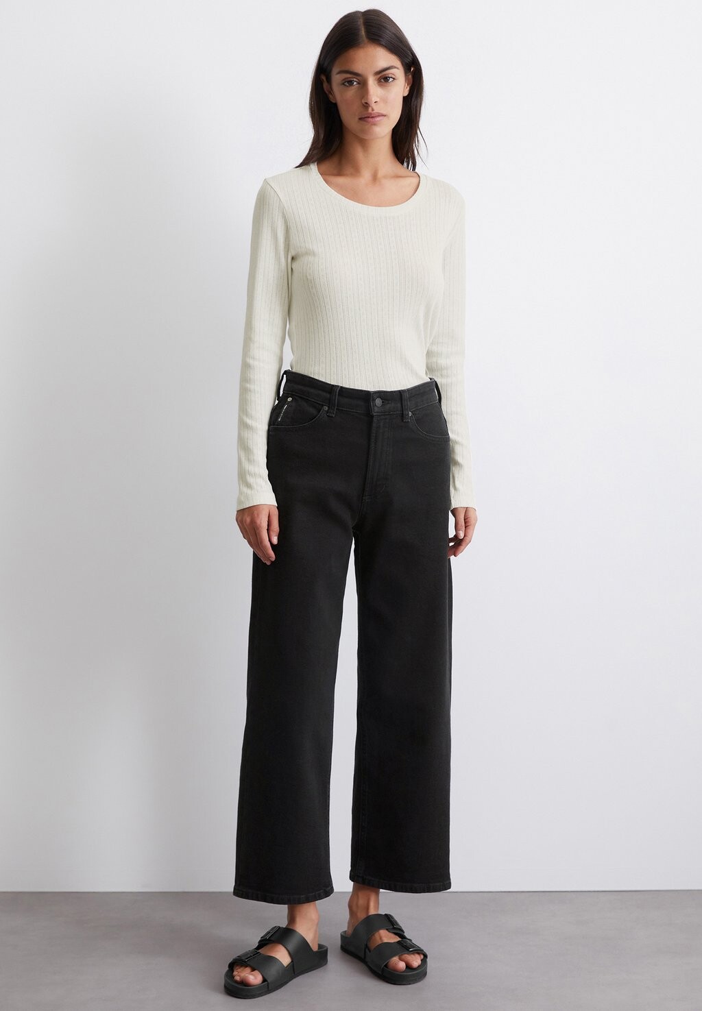 

Рубашка с длинным рукавом Marc O'Polo DENIM, кремовый