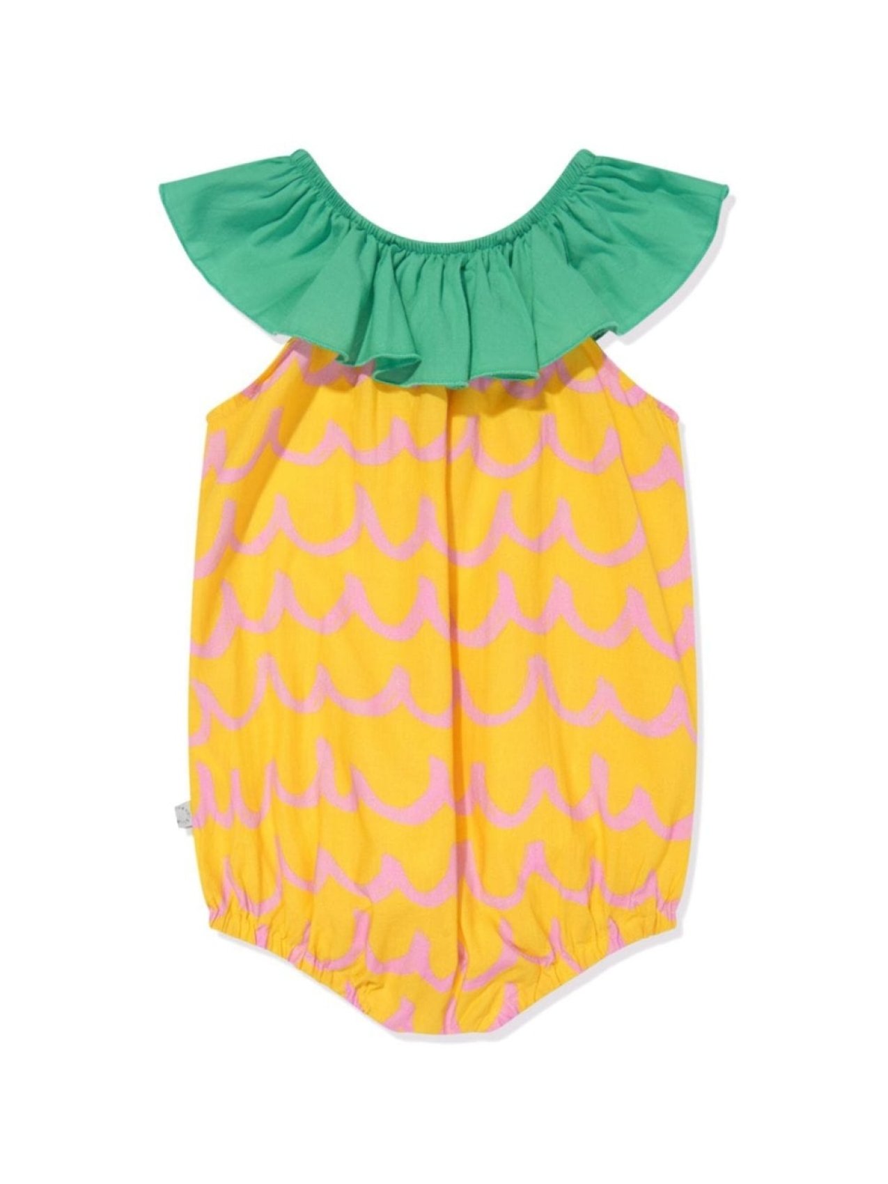 

Stella McCartney Kids боди Pineapple, желтый