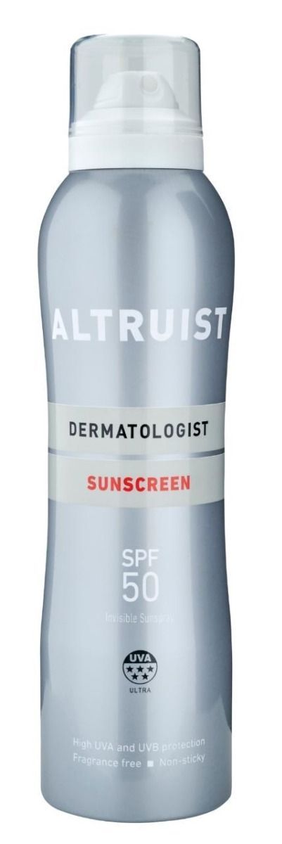 

Спрей для загара Altruist Invisible Sunspray SPF50, 200 мл