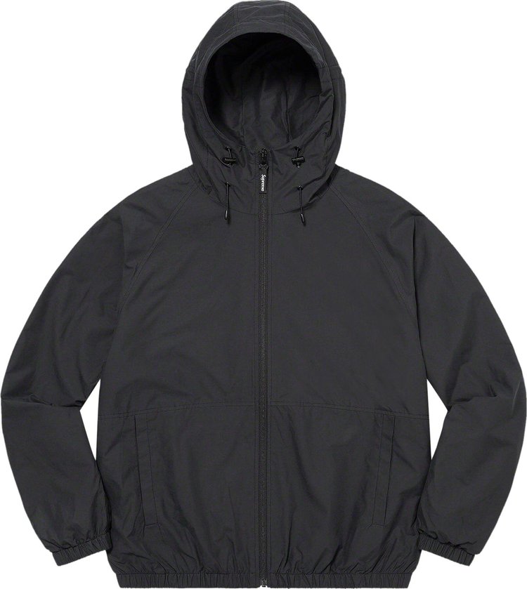 цена Куртка Supreme Lightweight Nylon Hooded 'Black', черный