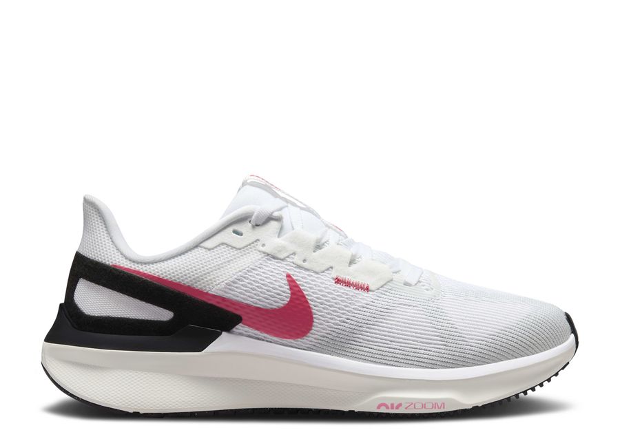 

Кроссовки Nike Wmns Air Zoom Structure 25, цвет White Aster Pink Black