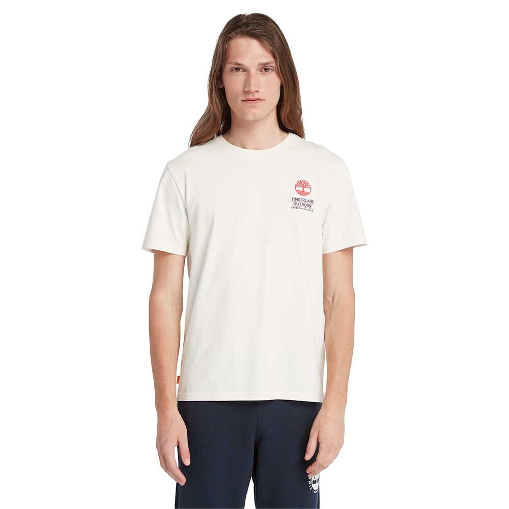 

Футболка Timberland Regenerative Organic Cotton Outdoor Graphic, белый