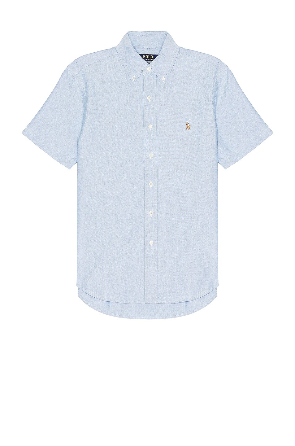 

Рубашка Polo Ralph Lauren Oxford Short Sleeve, синий