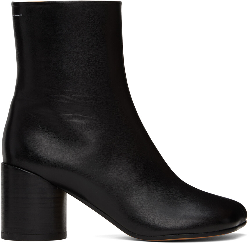 

Черные анатомические ботинки Mm6 Maison Margiela, цвет Black