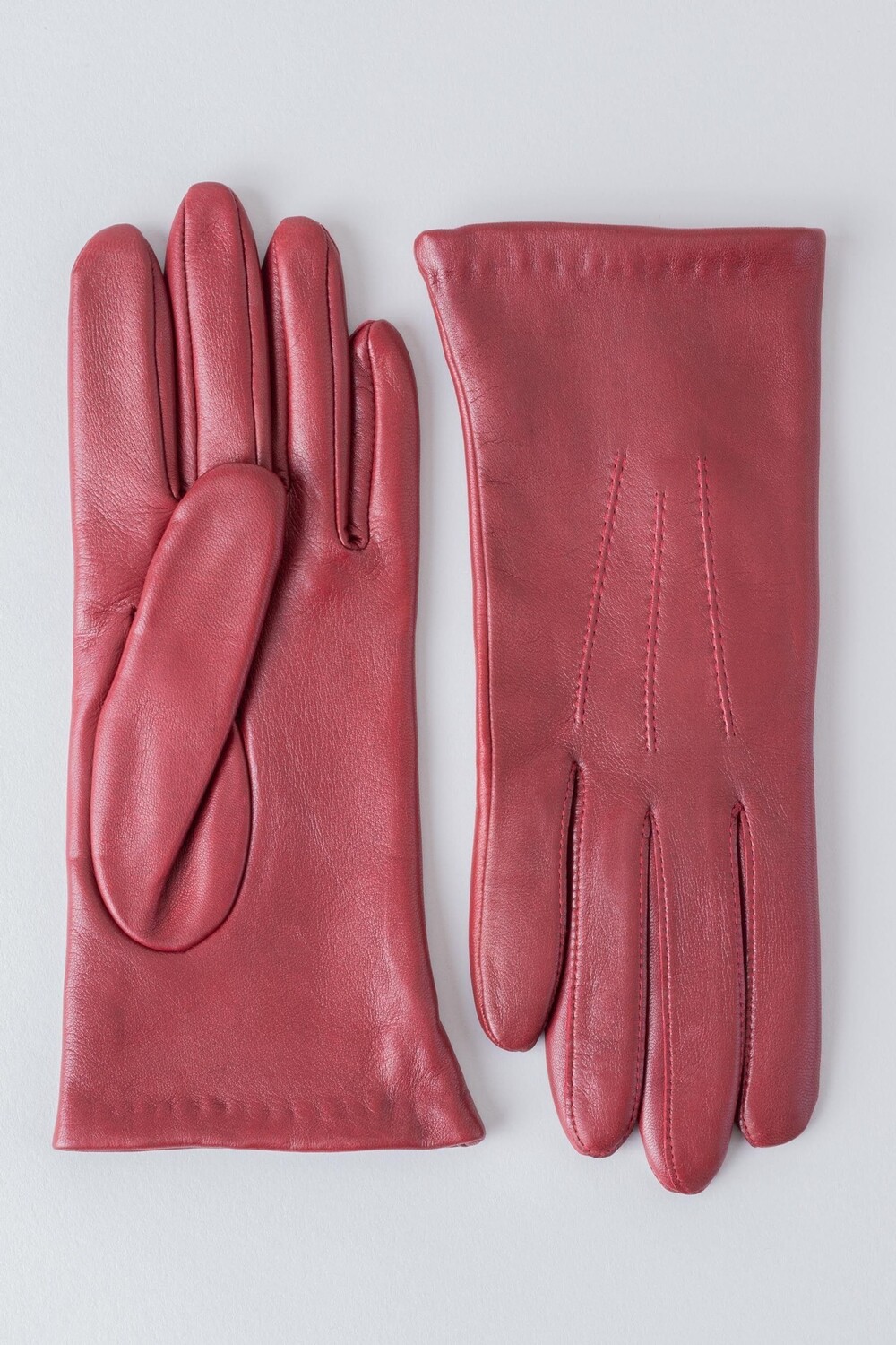 

Классические кожаные перчатки Becky Lakeland Leather, красный