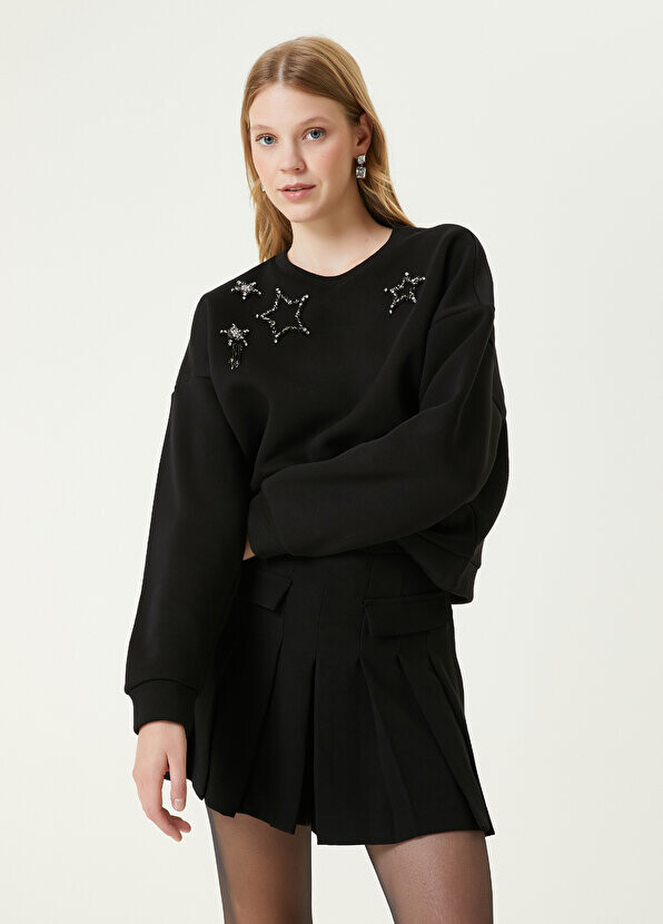 

Черный свитшот star stone Beymen