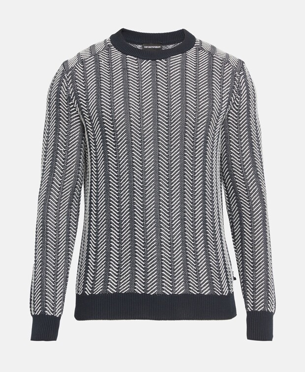 

Джемпер с длинными рукавами Emporio Armani, темно-синий