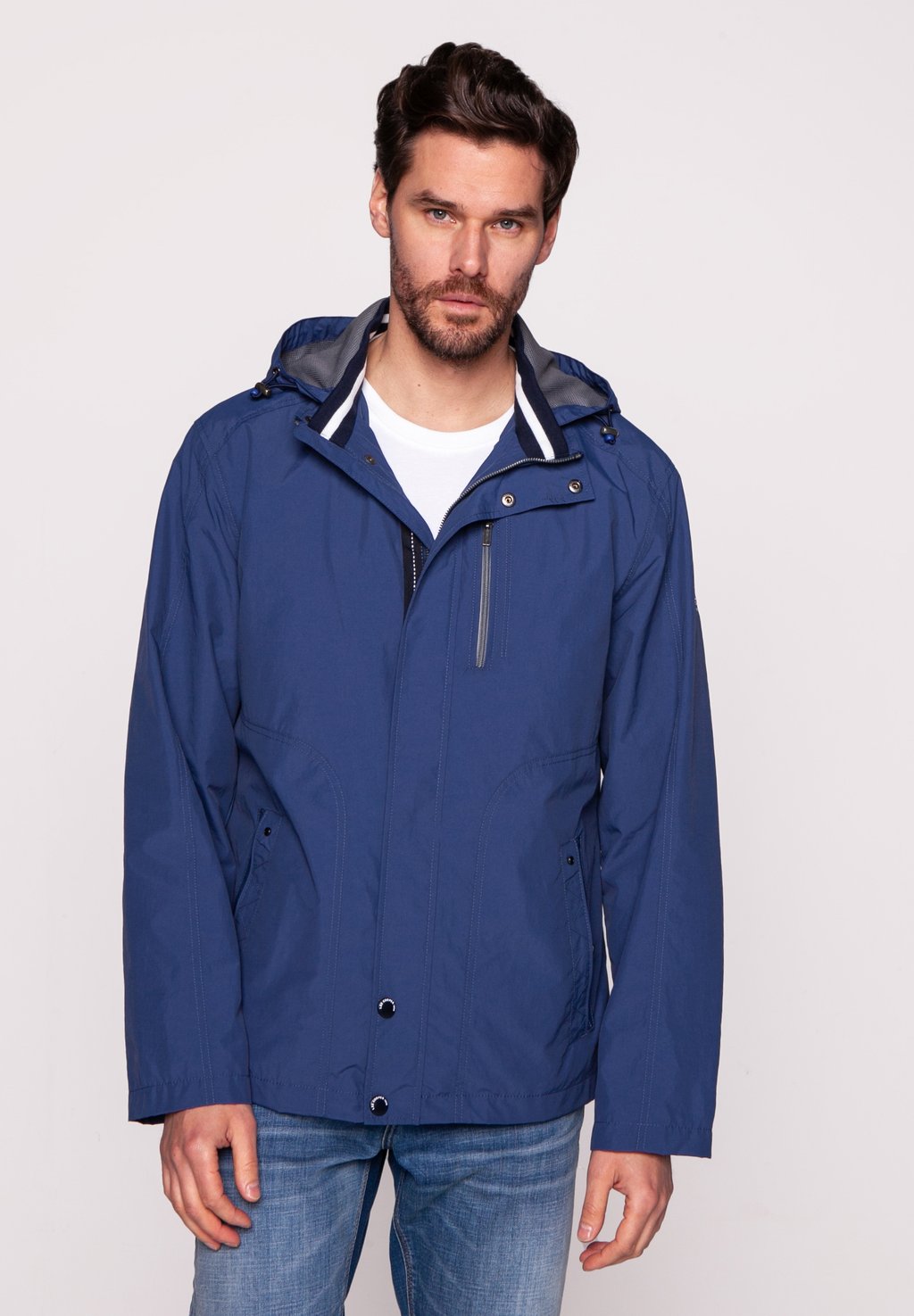 Демисезонная куртка Lee Cooper, темно-синий куртка lee демисезонная размер xl синий