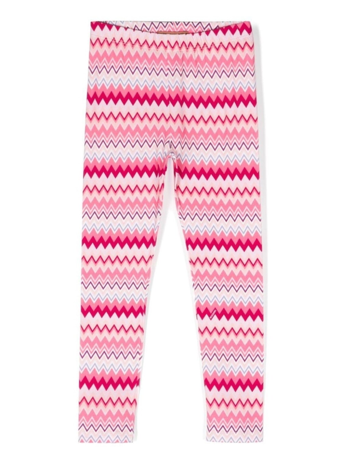 

Missoni Kids легинсы с принтом, розовый