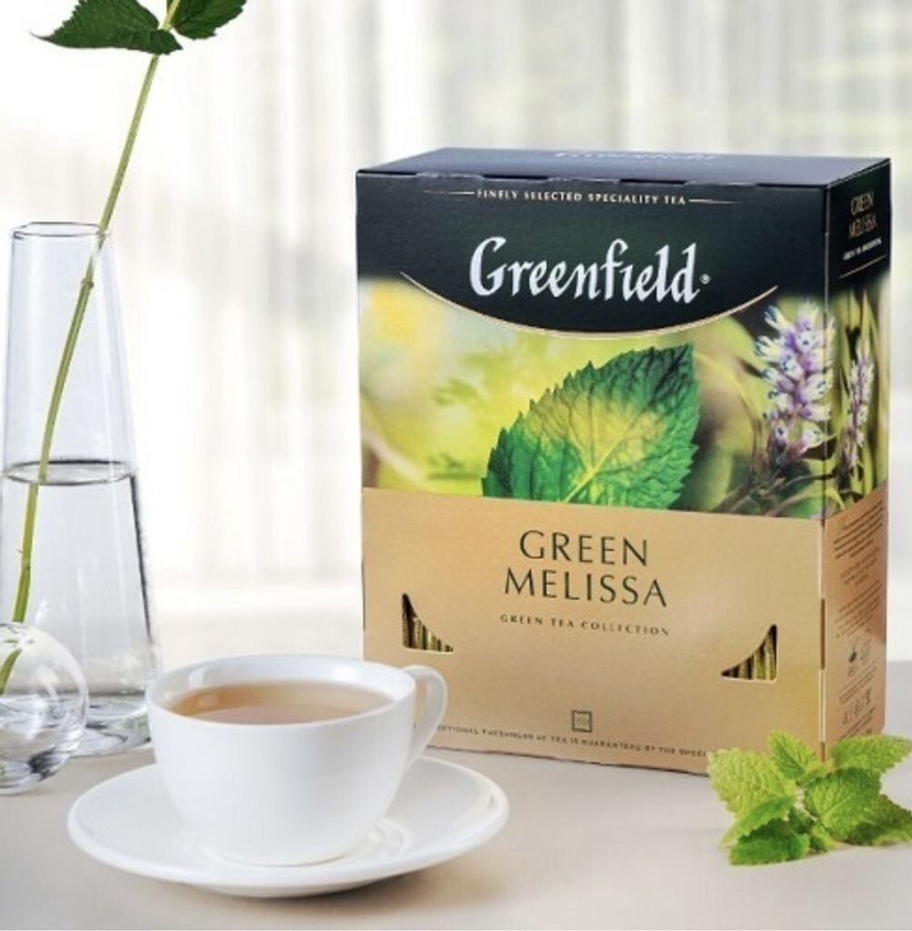 

Травяной сбор Greenfield ЗЕЛЕНАЯ МЕЛИССА 100 мешков