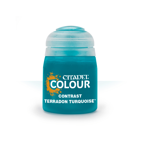 Краска для фигурок Contrast: Terradon Turquoise (18Ml) Games Workshop