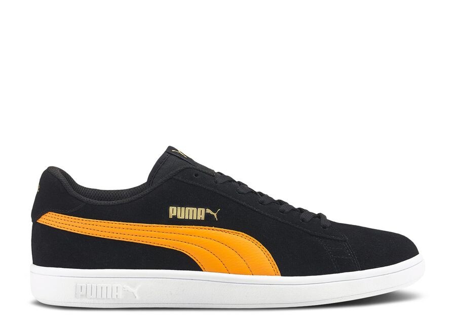 

Кроссовки Puma Smash V2 'Black Vibrant Orange', черный
