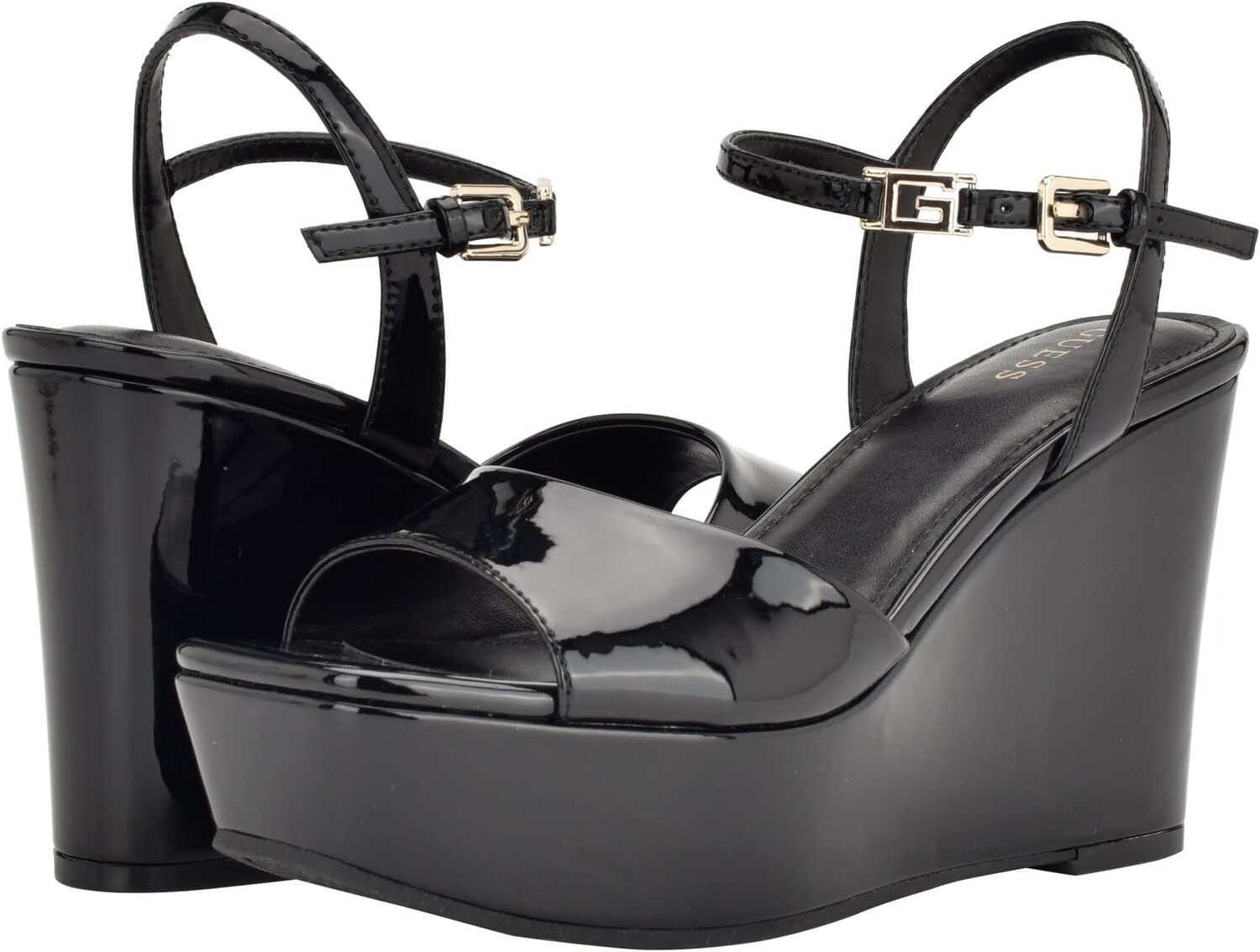 

Босоножки Zione GUESS, цвет Black Patent
