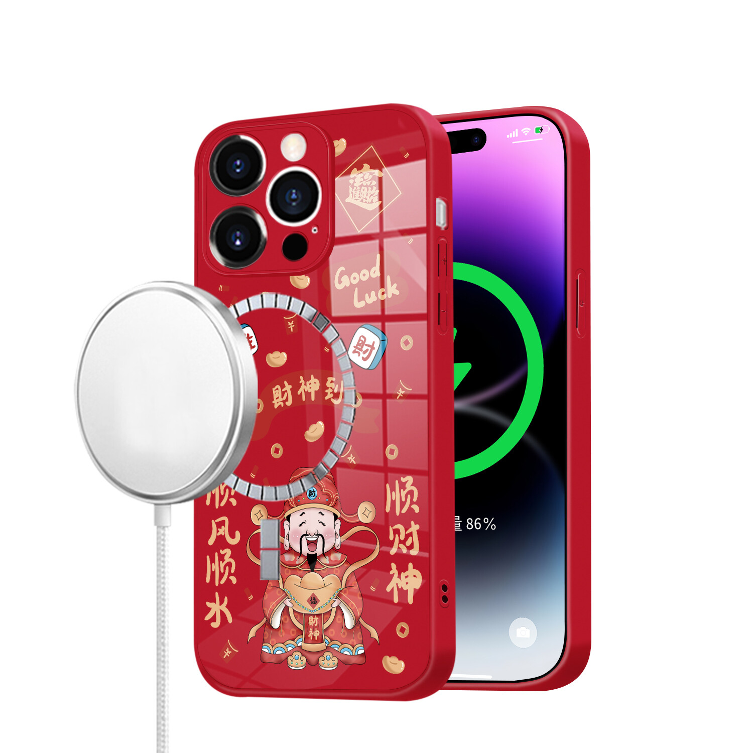 

Мелкие кости Чехол для телефона Small Bones, Chinese red-DWYCCXBL31