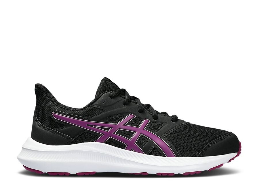 

Кроссовки ASICS Jolt 4 Gs 'Black Blackberry', черный