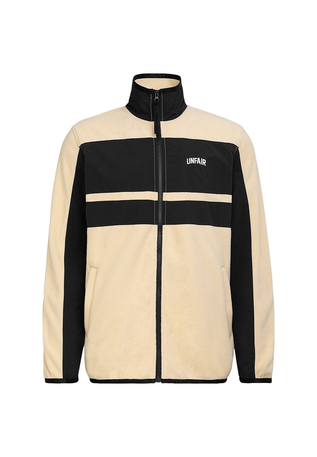 

Флисовая куртка FULLZIP TRAININGS UNFAIR ATHLETICS, цвет cream