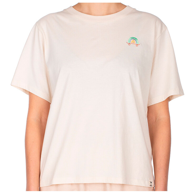 

Футболка Iriedaily Women's Skate Heart Tee, цвет Undyed