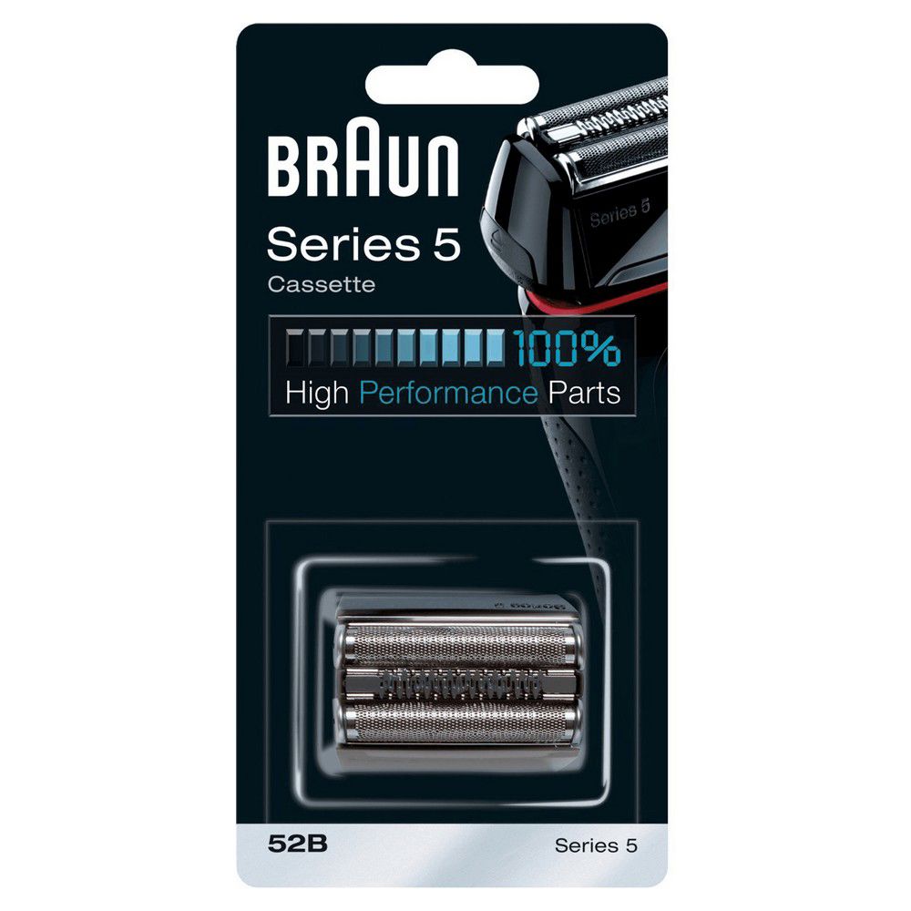Бритва High perfomance 52b series 5 cabezal de afeitado Braun, 1 шт сменная фотофольга и лезвие для braun 52b 52s 5 series 5030s