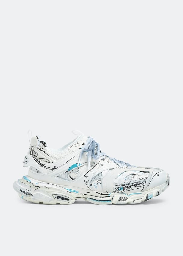 

Кроссовки Balenciaga Track Sketch, белый