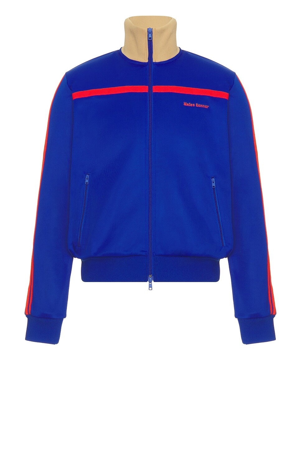 

Спортивный свитер из джерси Adidas By Wales Bonner, цвет Team Royal Blue