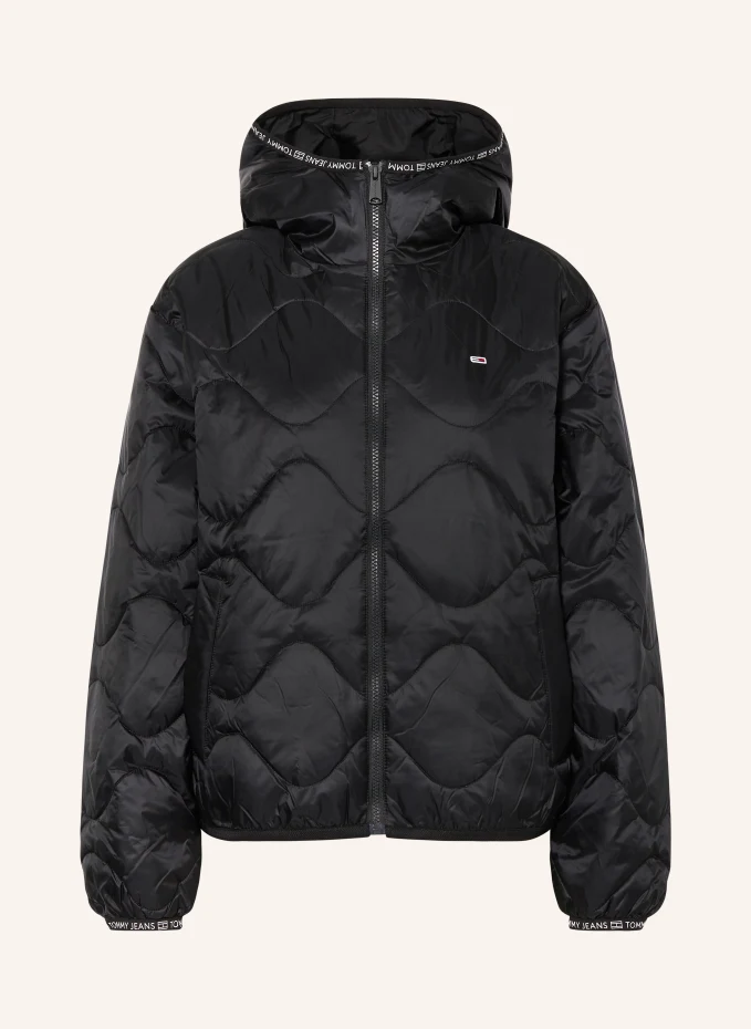 

Стеганая куртка Tommy Jeans, черный