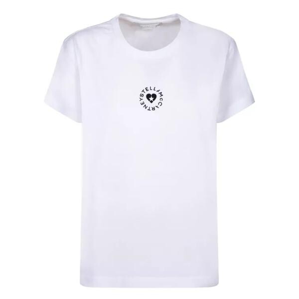 

Футболка cotton t-shirt Stella Mccartney, белый