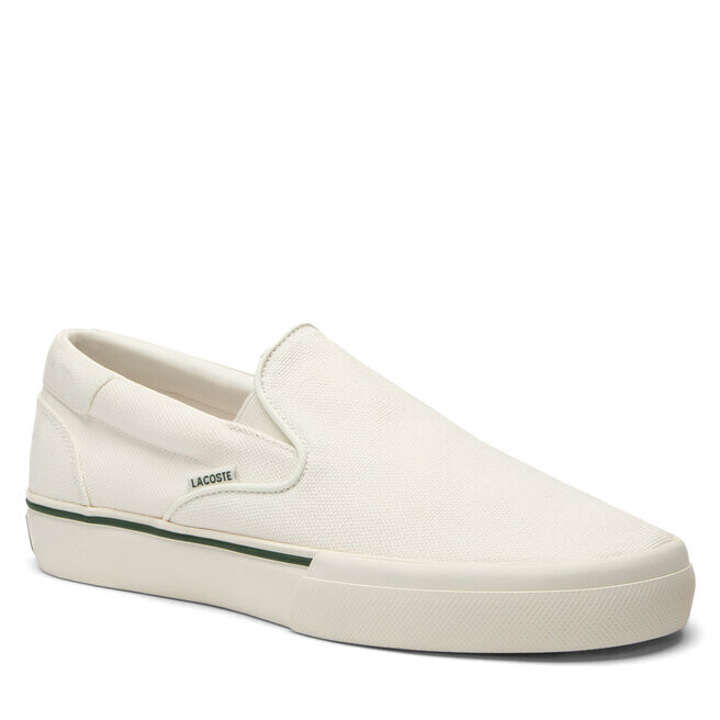 Кроссовки Lacoste Jump Serve Logo 747CMA0037 Off Wht/Dk Grn 1Y5, экрю