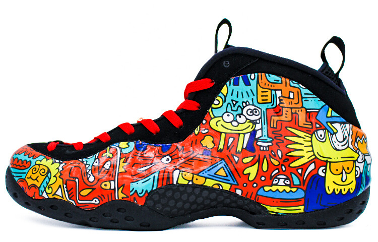 

Винтажные баскетбольные кроссовки Nike Foamposite One унисекс, Black