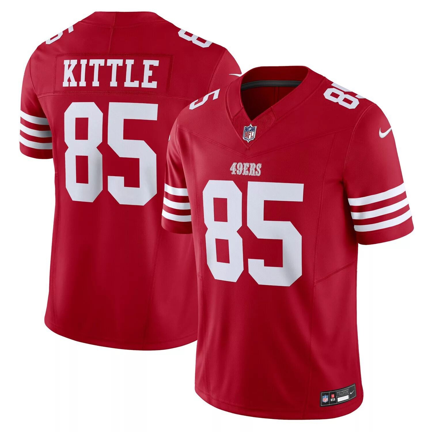 

Мужская майка Джорджа Киттла Скарлет Сан-Франциско 49ers Vapor FUSE Limited Nike