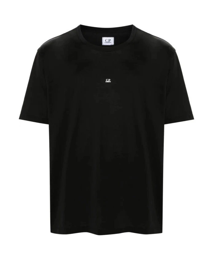 

Футболка Поло ss24 C.P. Company, черный