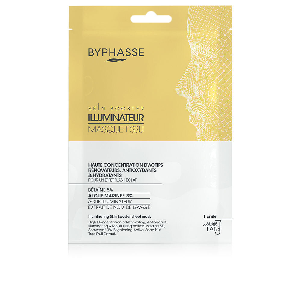 

Маска для лица Illuminating skin booster mascarilla tissu Byphasse, 1 шт