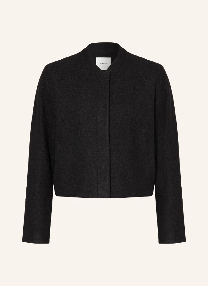 

Куртка-коробка S.Oliver Black Label, черный