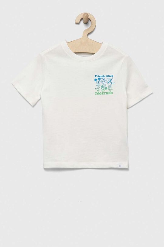 

Детская хлопковая футболка GAP x Disney, белый