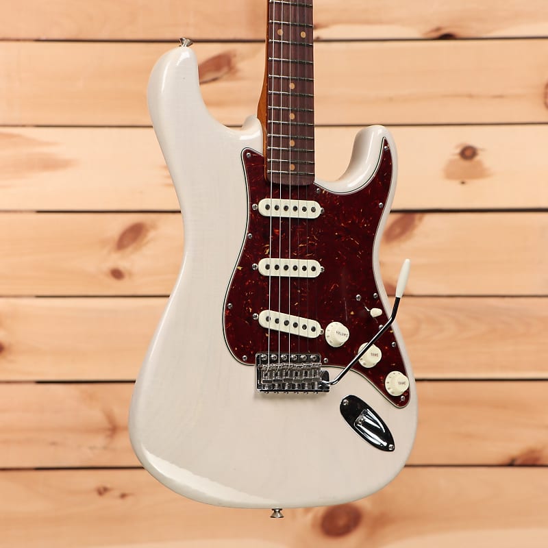 Электрогитара Fender Custom Shop Limited Roasted Pine Closet Classic Stratocaster - White Blonde - CZ567814 - PLEK'd