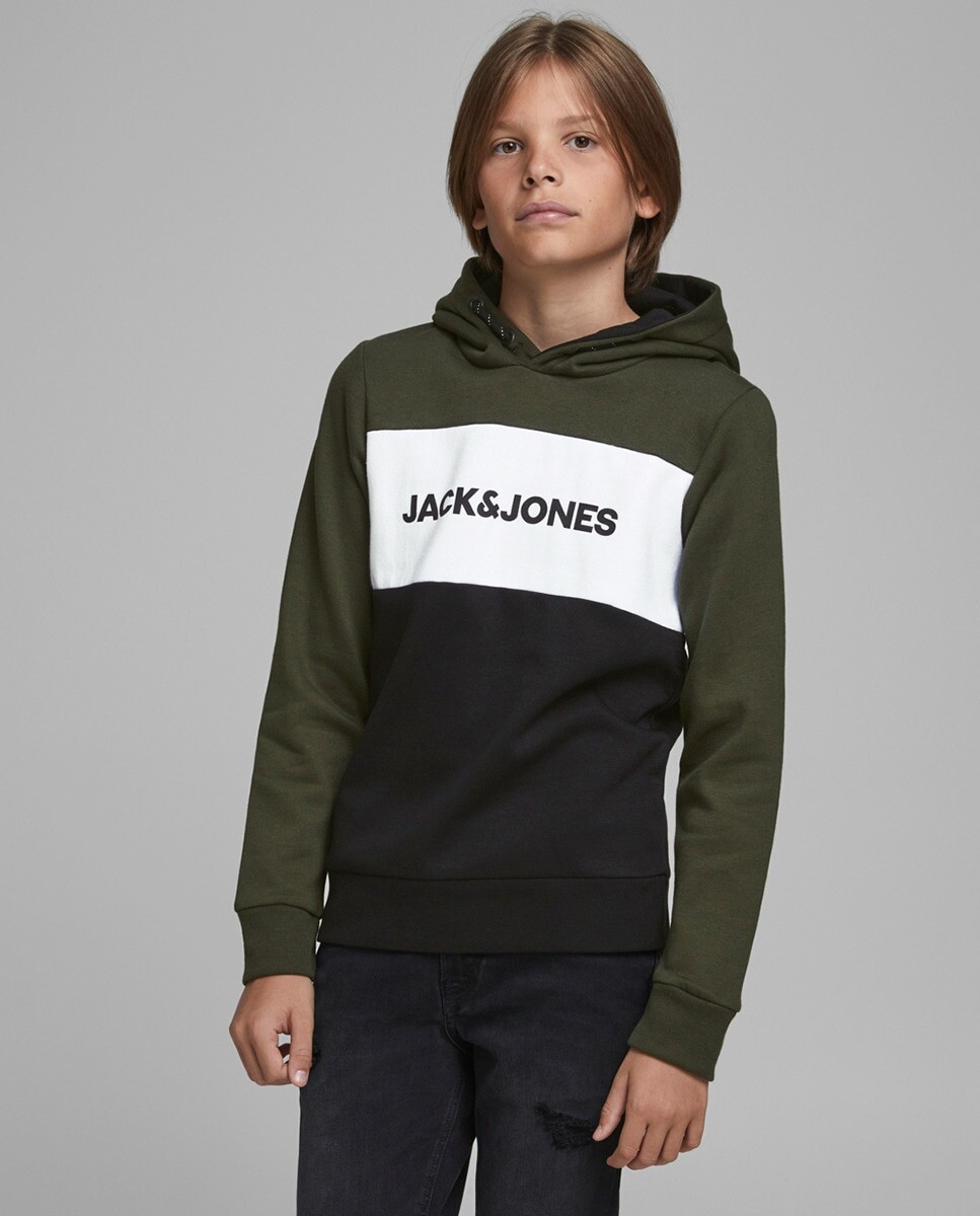 

Толстовка для мальчика с длинными рукавами Jack & Jones, зеленый