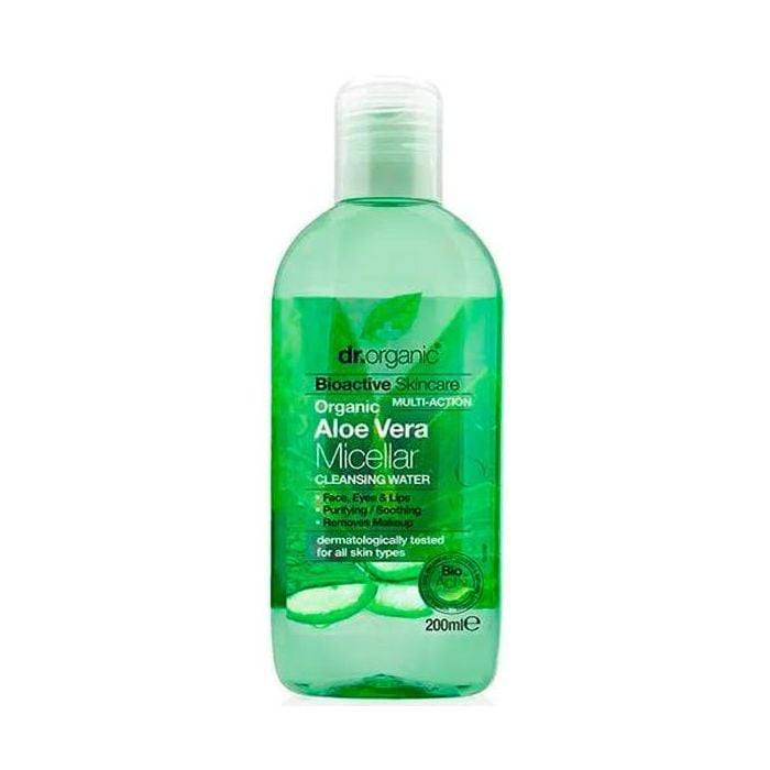 

Мицеллярная вода Agua Micelar con Aloe Vera Orgánico Dr Organic, 200 ml