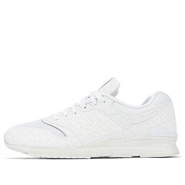 

Кроссовки 697 series low toprunning shoes white New Balance, белый